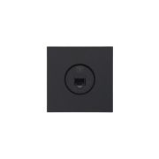 Розетка телефонная евро СП ZIMA IP20 черн. бархат LEZARD 704-4288-137