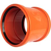 Муфта двухраструбная 160мм рыжая (18) VALFEX 30106160
