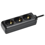 Удлинитель 3х3м с заземл. 16А IP20 У03 250В ПВС 3х1 черн. IEK WYP10-16-03-03-Z-K02